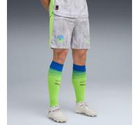 PUMA Manchester City FC Men's Shorts with Blocking 25/26, Blue (Cool Weather x Pro Green), XXL