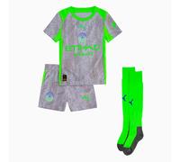 PUMA Manchester City 25/26 Third Minikit Kids, Cool Weather/Pro Green, size 4-5 Youth