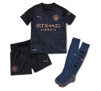 Puma Manchester City Away Mini Kit 2020/2021 Colour: Black, Size: 1-2 years