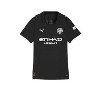 PUMA Manchester City Away Shirt 2025/26 Season - Womens - Black - Size: L
