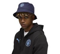 PUMA Manchester City Essentials Bucket Hat - Team Light Blue - One Size Fits Most