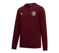 PUMA Manchester City Essentials Jumper - Unisex - Burgundy - Size: 3XL