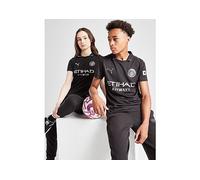 PUMA Manchester City FC 2025/26 Away Shirt - Black 11-12Y