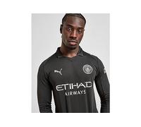 PUMA Manchester City FC Men's Away Jersey Longsleeve 25/26, Black (Black), 3XL