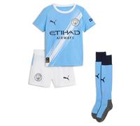 Puma Manchester City Fc 25/26 Mini Home Short Sleeve Junior Set