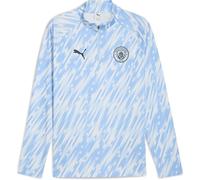 Puma Manchester City Fc 25/26 Pre Match Half Zip Sweatshirt