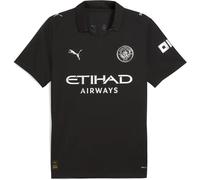 Puma Manchester City Fc 25/26 Replica Away Short Sleeve T-shirt Black XL Men
