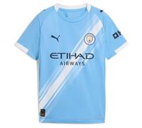 Puma Manchester City Fc 25/26 Replica Home Junior Short Sleeve T-shirt