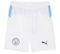 PUMA Manchester City FC 2025/26 Home Shorts - White - Mens XS