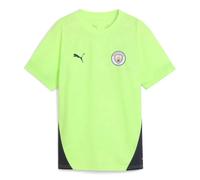 Puma Manchester City Fc 25/26 Training Junior Short Sleeve T-shirt Green 7-8 Years Kids