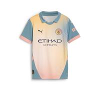PUMA Manchester City FC Kids 2024/25 Definitely City Jersey - Pink - Size: 11/12 Years