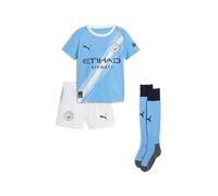 PUMA Manchester City FC Kids' Home Minikit 25/26, Blue (Team Light Blue x White), 98
