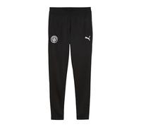 PUMA Manchester City FC Kids' Training Pants with Pockets 25/26, Black (Black x Silver), 164