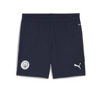 PUMA Manchester City FC Kids' Training Shorts with Pockets 25/26, Blue (Deep Navy), 140