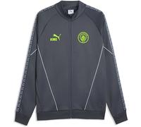 Puma Manchester City Fc King Anthem Full Zip Sweatshirt Grey L Men