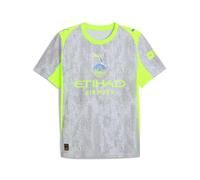 PUMA Manchester City FC Men's 3rd Jersey 25/26, Blue (Cool Weather x Pro Green), m