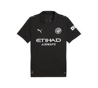 Puma Manchester City FC Men's Away Jersey 25/26, Black (Black), XL