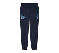 PUMA Manchester City FC Men's Pumatech Pants 25/26, Blue (Deep Navy x Team Light Blue), l