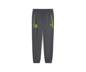 PUMA Manchester City FC Men's Pumatech Pants 25/26, Grey (Galactic Gray x Pro Green), XXL