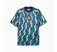 PUMA Manchester City ftblSTATEMENT Retro Jersey Short Sleeve T-shirt Top - Mens