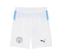 PUMA Manchester City FC Men's Shorts 25/26, White (White x Team Light Blue), m
