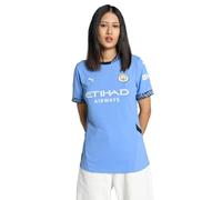 PUMA Manchester City Home Shirt 2024/25 Season - Womens - Team Light Blue - Size: M