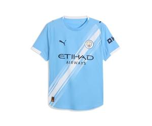 PUMA Manchester City Home Shirt 2025/26 Season - Authentic with Gift Box - Team Light Blue - Size: S