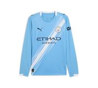 PUMA Manchester City Home Shirt Long Sleeve 2025/26 Season - Replica - Men - Team Light Blue - Size: XL