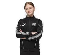 PUMA Manchester City Kids Pre-Match King Anthem Jacket - Black - Size:13/14 Years