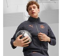 PUMA Manchester City Men's Rain Jacket, Strongray, size 3XL