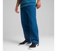 PUMA Manchester City MMQ Pants Men, Sailing Blue/Pale Lemon, size 32