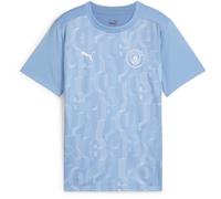 Puma Manchester City Prematch Shirt 2024 2025 Junior L Blue