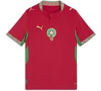 Puma Marruecos 25/26 Replica Home Junior Short Sleeve T-shirt Red 7-8 Years Kids