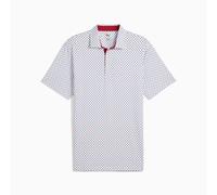 PUMA Mattr Burgh Golf Polo Shirt Men, Dark Blue, size Large
