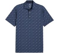 Puma MATTR Port Polo Shirt Fast Drying Breathable Stretch UPF 40 - Deep Navy