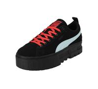Puma Womens x DUA LIPA Mayze SD Trainers - Black Leather (archived) - Size UK 6.5