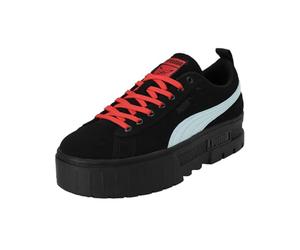 Puma MayzeXDuaLipa Womens Trainers Black/Blue 7 (40.5)