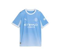 Puma Manchester City Fc 26/27 Replica Home Junior Short Sleeve T-shirt Blue 13-14 Years Kids