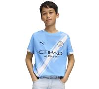 Puma Junior Manchester City 25/26 Home Replica Shirt - Blue, Blue, Size 5-6 Years Blue