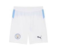 PUMA Manchester City FC Men's Shorts 25/26, White (White x Team Light Blue), 3XL