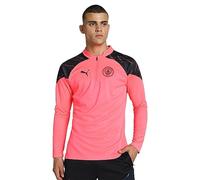 PUMA MCFC Training 1/4 Zip Top Jersey, Multicoloured, L