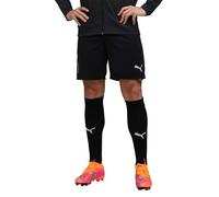 PUMA Manchester City FC Men's Training Shorts with Pockets 25/26, Black (Black x Silver), XL