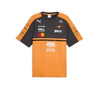 PUMA McLaren F1 2026 Men's Team Tshirt - Orange | Short sleeve with round neck collar, Team T-shirt, Features all the latest Formula 1 Team and partner, Officially licensed