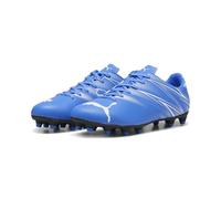 PUMA Men's ATTACANTO FG/AG Soccer Shoe, BLUEMAZING White, 8.5 UK