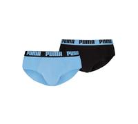 PUMA Men Everyday Briefs (Pack of 2) Cool Blue/Black, X-Large