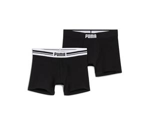 PUMA MEN EVERYDAY PLACED LOGO BOXERS 2P Black/Black