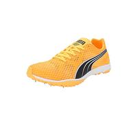 PUMA Men Evospeed Haraka 7 Track and Field Shoes Sun Stream-Sunset Glow- Black 7.5