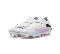 Puma Men Future 7 Pro Mxsg Soccer Shoes, Puma White-Puma Black-Poison Pink, 7.5 UK