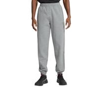 PUMA Men’s Fleece Jogger Pants - Midweight Athletic Sweatpants with Drawstring Waist, Ribbed Cuffs, and Side Pockets, Gray, Small