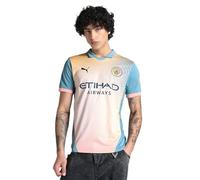 Puma Manchester City FC Fourth Shirt 2024 2025 Adults M Blue
